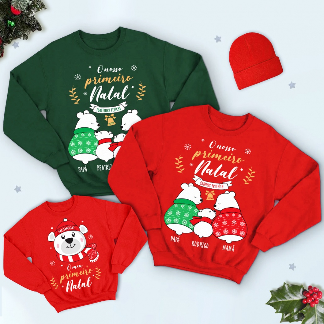 Camisolas de Natal Família - Nova Coleção Natal 2022